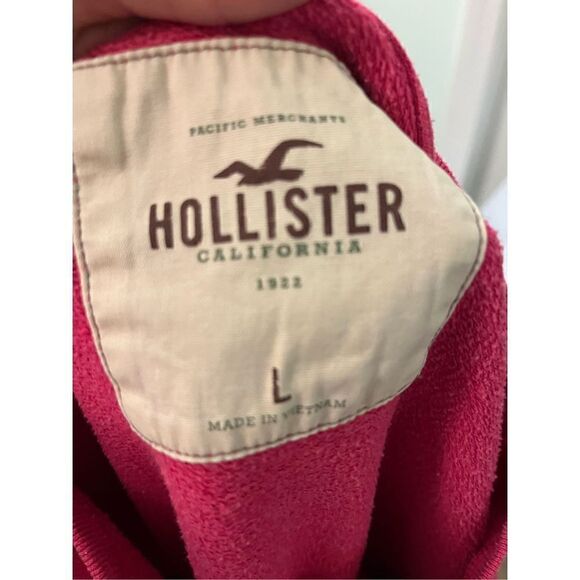 Y2K Hollister Pink Embroidered Sweatshirt. Size Medium - Picture 2 of 6